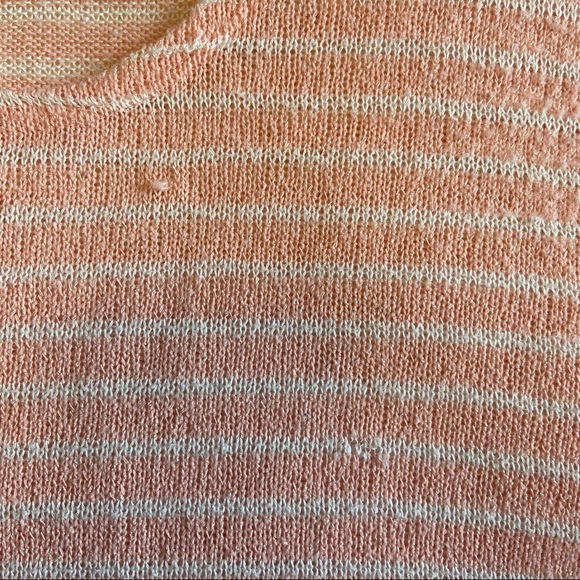 Mudd Pink/White Striped Long Sleeve - Picture 5 of 7